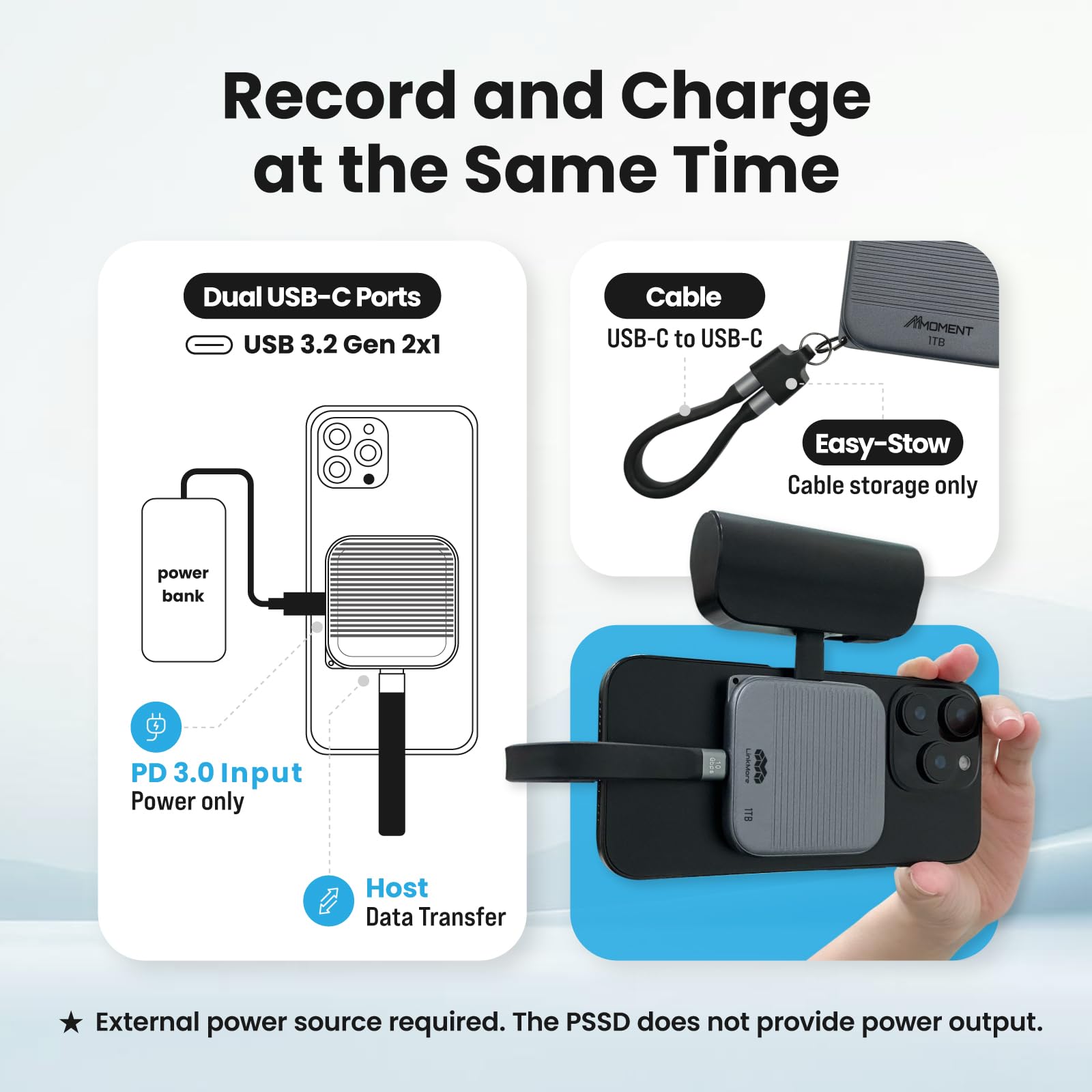 Amazon.co.jp: LinkMore 1TB Magnetic External Portable SSD [Read up